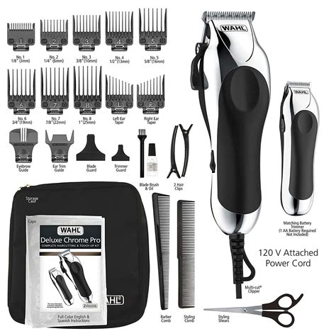 wahl hair clipper guides|wahl hair clipper sizes.